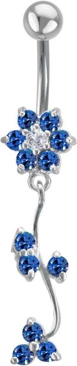 Produktbild Bijouteria Bauchpiercing (Edelstahl, Silber 925, Zirkonia)