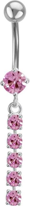 Immagine prodotto Bijouteria Piercing ventre (Acciaio inossidabile, Argento 925, Zirconia)