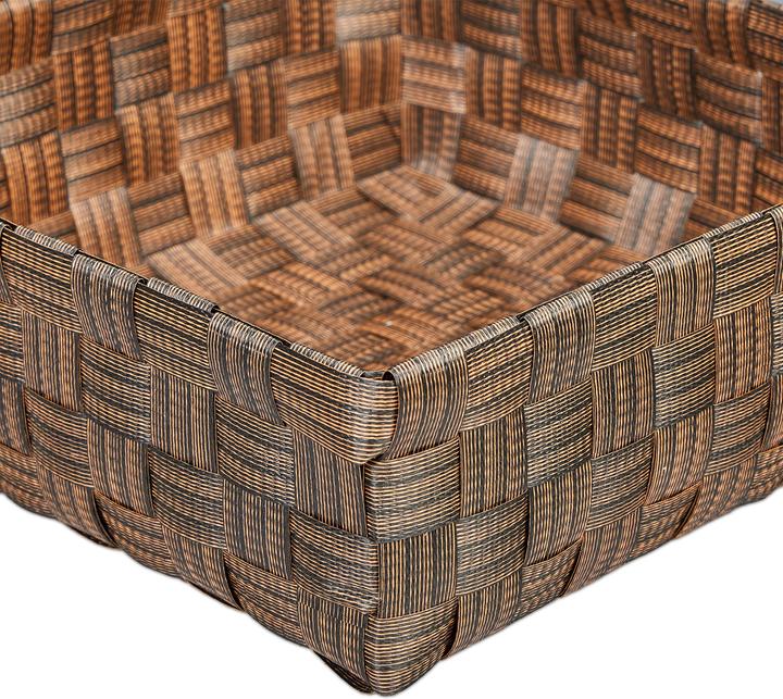 Actual product image Relaxdays 4x storage basket (1 x, 23.5 x 23.5 x 8.5 cm)