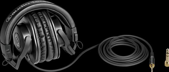 Actual product image Audio-Technica ATH-M30x (No noise cancelling, Cable)