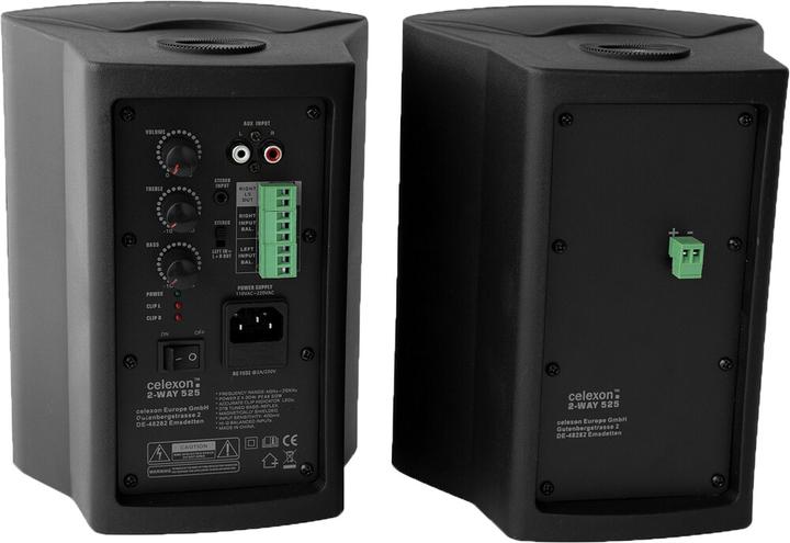 Produktbild Celexon Aktiv Lautsprecher 2-Wege 525-B (Aktiv, 2x 30 W)