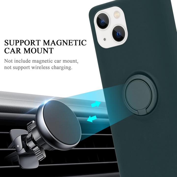 Immagine prodotto Cadorabo Custodia per Apple iPhone 14 in TPU Liquid Ring Stile Custodia in silicone (Apple iPhone 14)