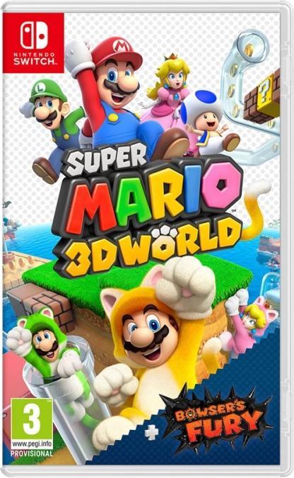 Image du produit Nintendo Super Mario 3D World + Bowser's Fury (Switch, Switch Lite, Switch OLED, EN)