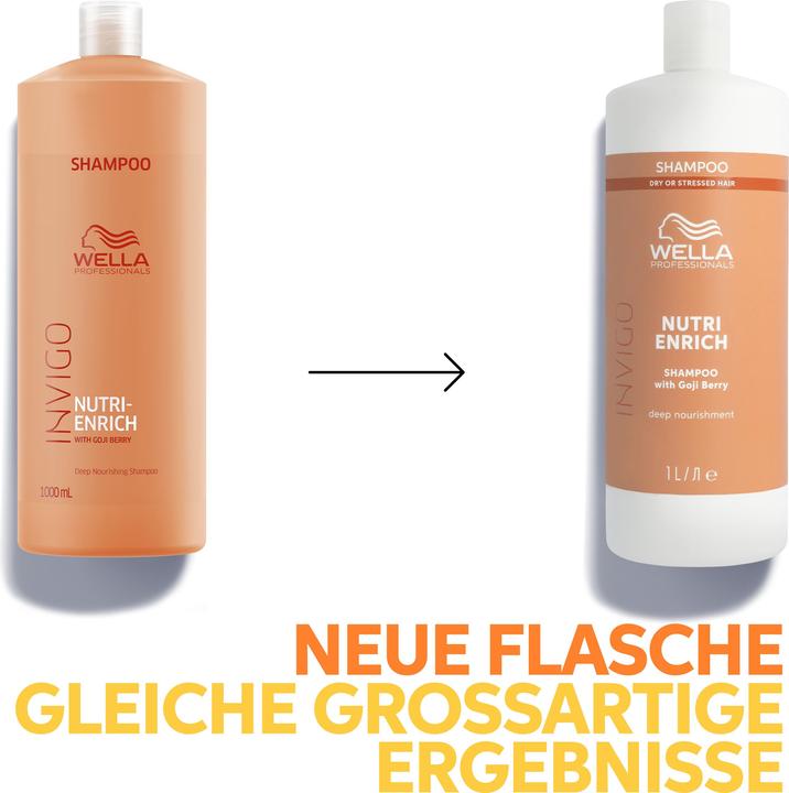 Image du produit Wella Invigo Nutri Enrich Deep Nourishing Shampoo (1000 ml, Shampoing liquide)