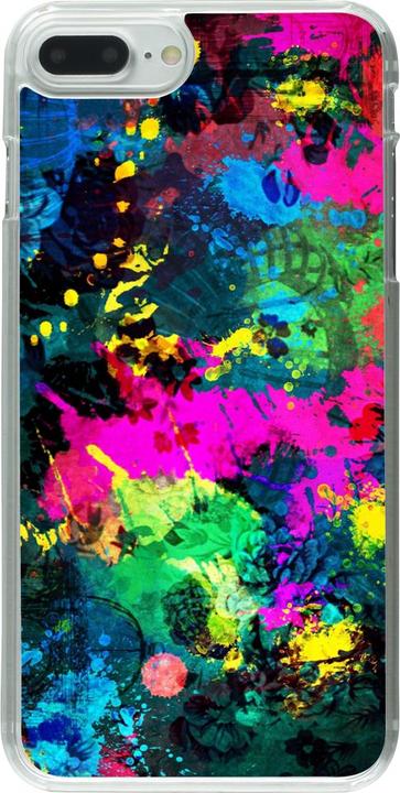 Produktbild PhoneLook Hülle transparent splash paint (Apple iPhone 7 Plus)