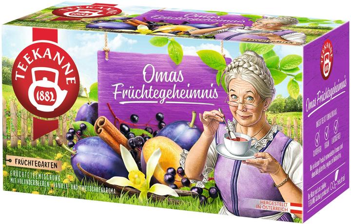 Produktbild Teekanne Teebeutel Omas Früchtegeheimnis 20 Stück (60 g)