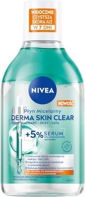 NIVEA Derma Skin Clear Micellar Water With 5% Serum 400ml (400 ml)