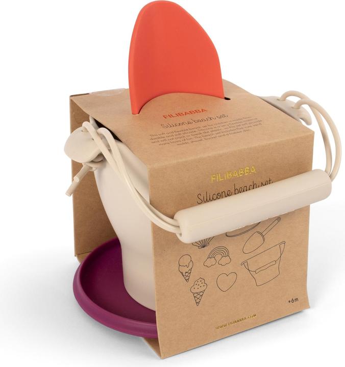 Produktbild Filibabba Silikon Strandset - Strandliebe
