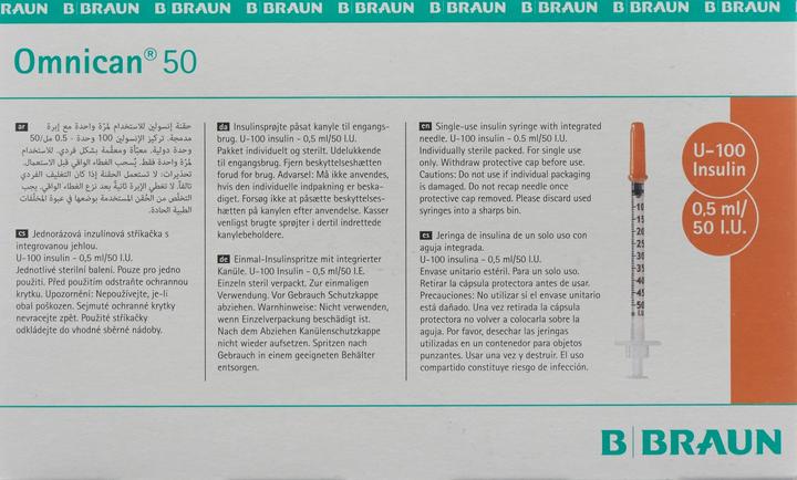 Produktbild B.Braun Insulin 50 (Insulinspritze)