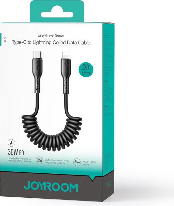 Actual product image Joyroom USB type C - Lightning (1.50 m, USB 2.0)