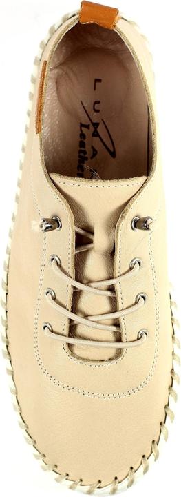 Actual product image Lunar Womens/Ladies St Ives Leather Plimsolls (38)