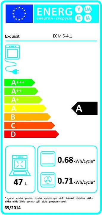 Energie-Label Exquisit ECM 5-4