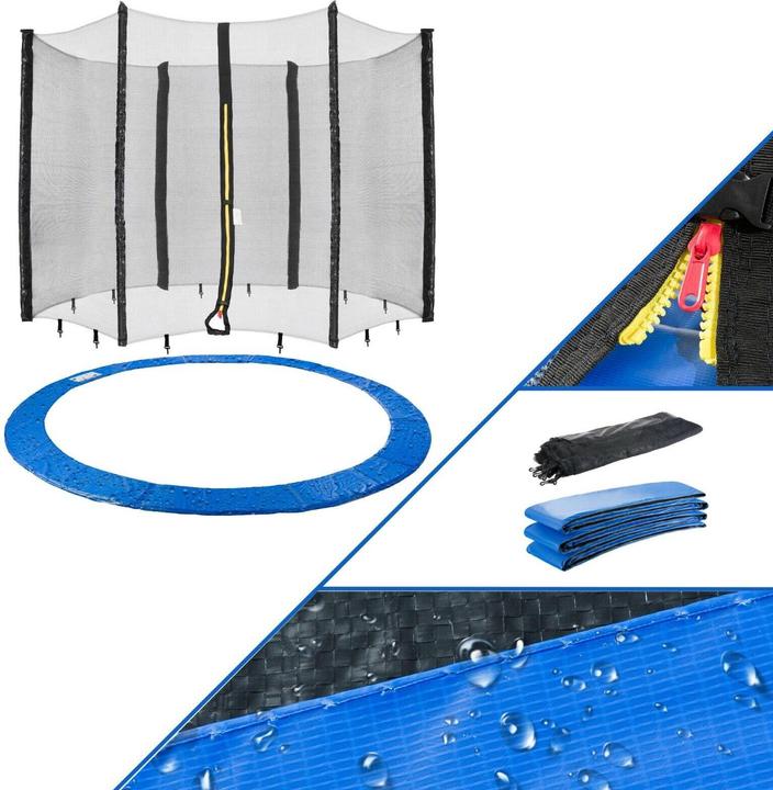 Arebos Trampoline edge cover and safety net