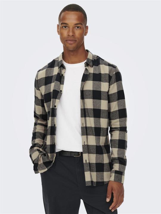 Image du produit Only & Sons Chemise à carreaux à manches longues (XXL)