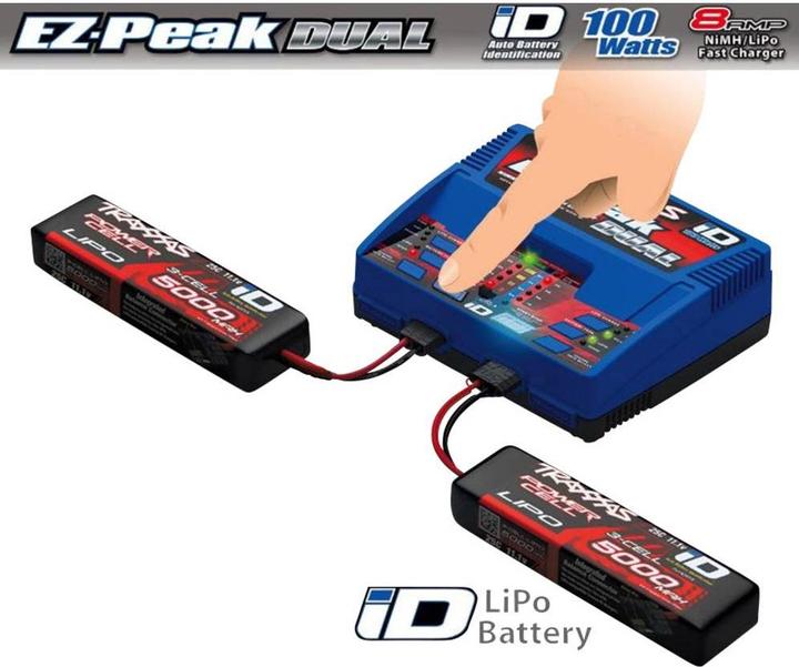 Actual product image Traxxas Dual EZ Peak Plus