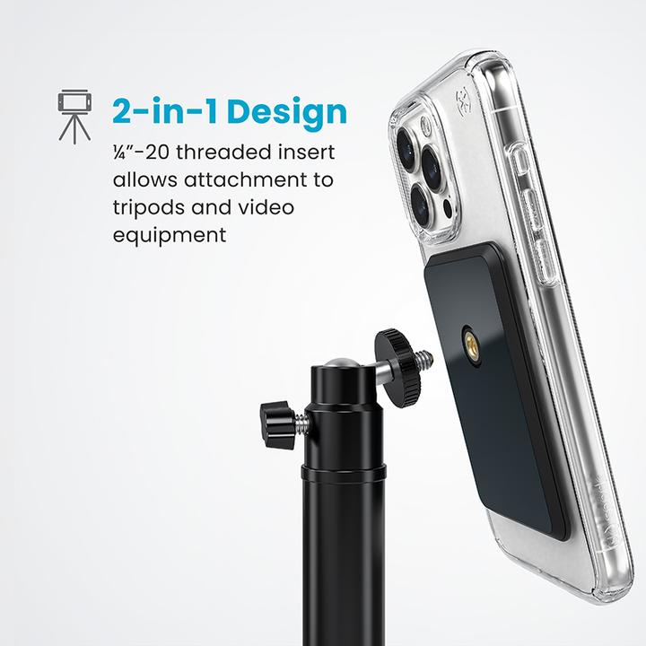 Immagine prodotto speck Supporto Everywhere + ClickLock - Supporto magnetico MagSafe (nero)