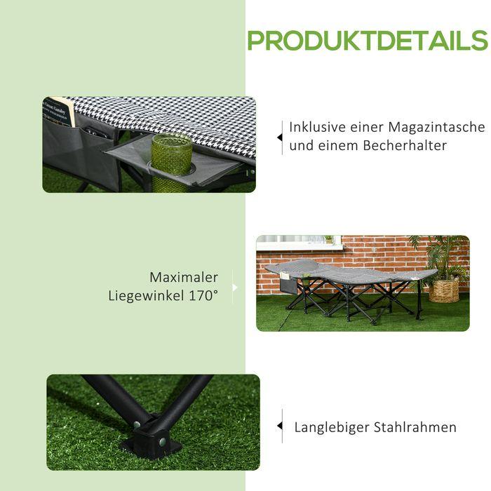 Produktbild Outsunny Feldbett mit Tasche