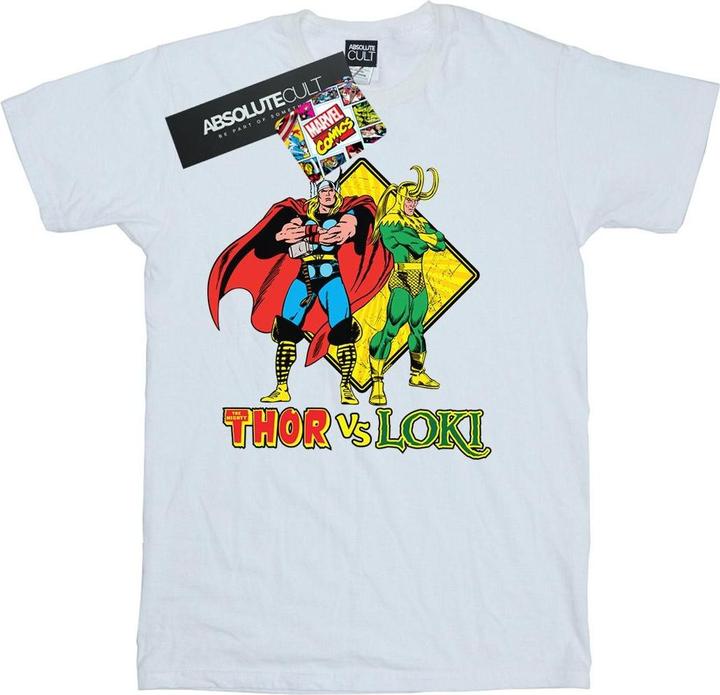 Actual product image Mens Thor Vs Loki T-Shirt (4XL)