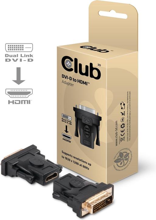 Productafbeelding Club 3D DVI naar (HDMI, 5 cm)