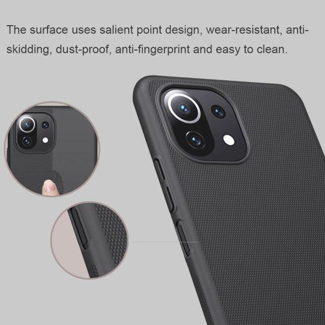 Actual product image Nillkin Super Frosted Shield Series (Xiaomi 11 Lite 5G NE)