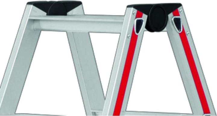 Actual product image Hymer-Leitern Step ladder on both sides 2x8 (Stepladder, 202 cm)