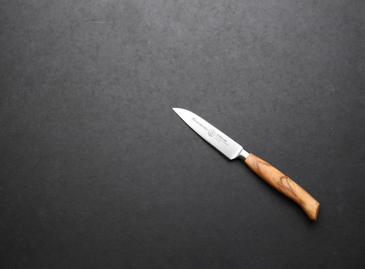 Produktbild Messermeister Schälmesser Oliva Luxe 9 cm, Nature/Silber (9 cm)
