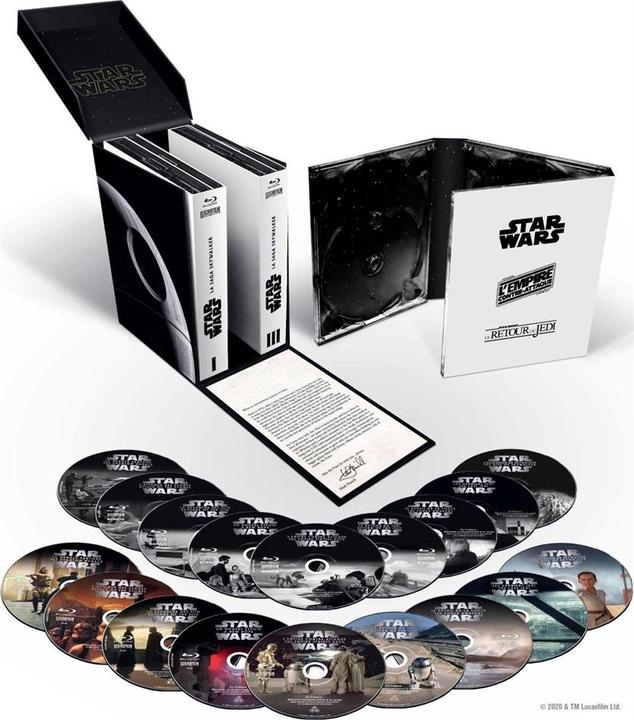 Produktbild Disney Star Wars: 9 Movie Collection (french) - Blu Ray (Blu-ray, Französisch)