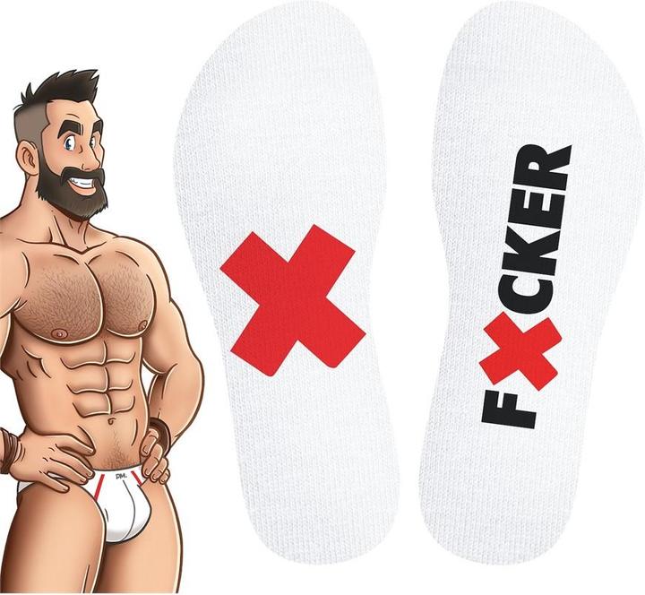 Produktbild Sneakxx Socks "Fucker" (39 - 45)