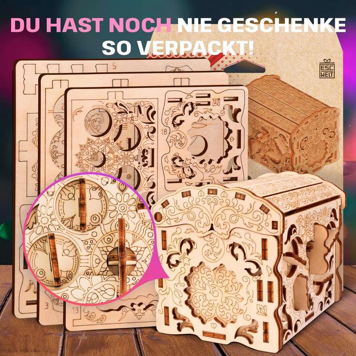Produktbild Escape Welt Secret Box ""Treasure"" - Rätselbox Bausatz (Deutsch)