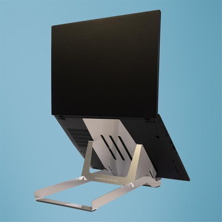 Actual product image R-Go Tools R-Go Riser Basic Laptop Stand Silver