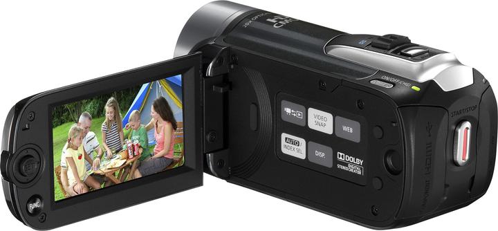 Actual product image Canon Legria HF R16, Full-HD Flash Camcorder, 8GB, Black (20 x)