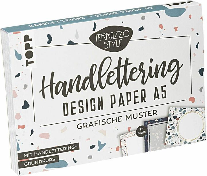 Produktbild Blum:Handlettering Design Paper Block T (A5, Harter Einband)