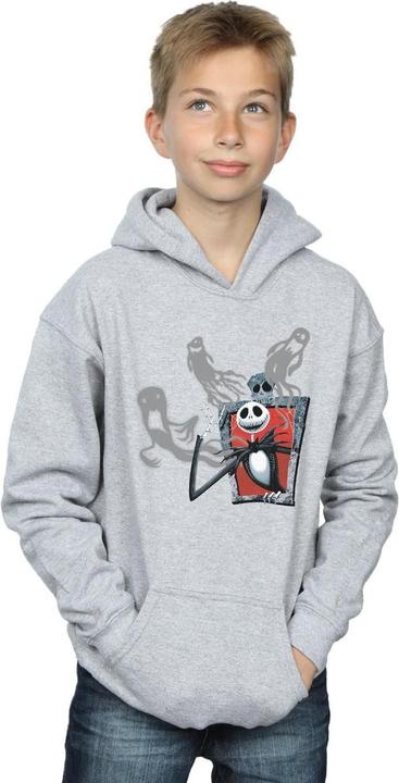 Immagine prodotto Disney Nightmare Before Christmas Ghosts Of Jack Felpa con Cappuccio Ragazzi (152, 158)
