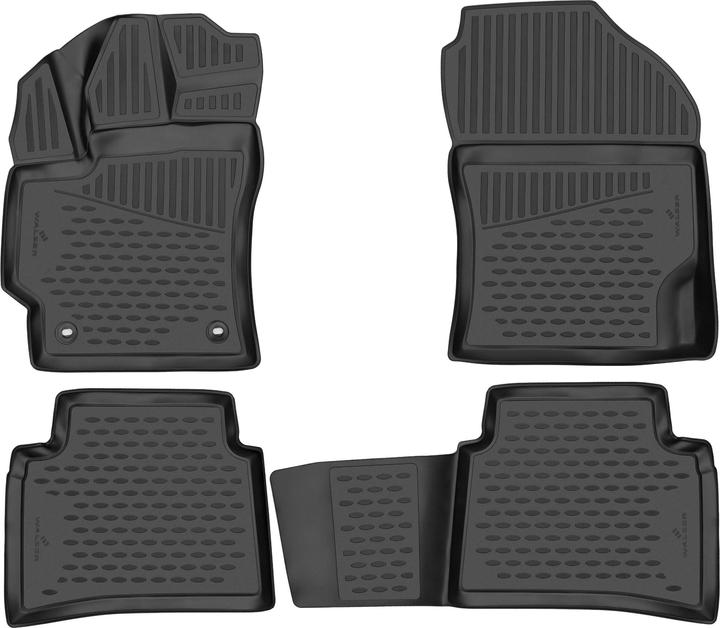Produktbild Walser Gummimatten XTR für Toyota Corolla Stufenheck (E21) 01/2019-Heute (2 Vordermatten + 2 Rückmatten)