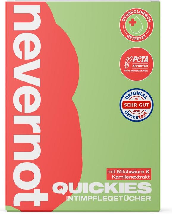 Image du produit NeverNot Quickies (275.63 ml, Lingettes intimes)