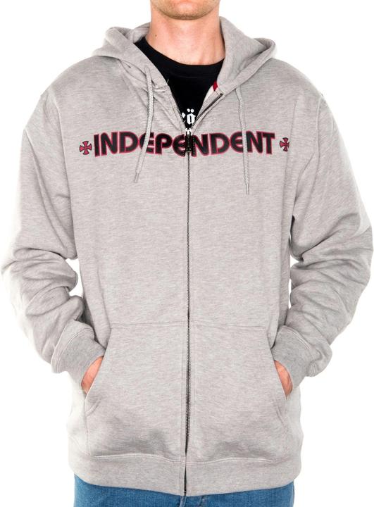 Image du produit Independent Hoody zippé Bar Cross (M)