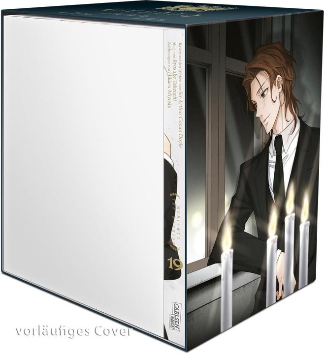 Actual product image Moriarty the Patriot 19 im Sammelschuber mit Extra (German, Ryosuke Takeuchi, Hikaru Miyoshi, 2024)
