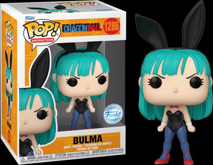 Actual product image Funko Dragon Ball POP! animation vinyl figurine Bulma(Bunny) 9 cm