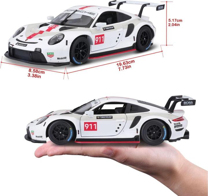 Produktbild Bburago Porsche 911 RSR GT