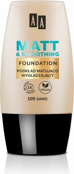 Produktbild Oceanic AA Make Up Matt Foundation podkład matująco wygładzający 105 Sand 30ml (105 Sand)