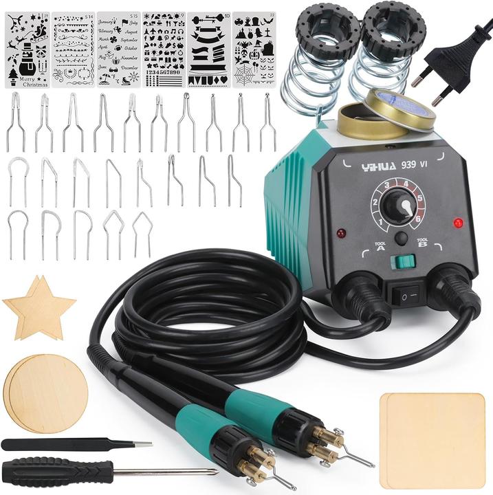 Immagine prodotto Yihua Doppelstift-Brandmalerei-Set mit 23 Spitzen