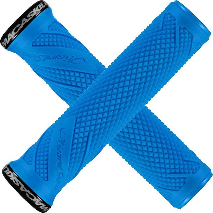 MGA Die Griffe der Echsenskin-Lenkrad Danny Macaskill Lock-On Deja Blue Buckle (neu 2023)