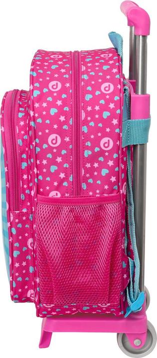 Produktbild Pinypon Schulrucksack mit Rädern Blau Rosa 26 x 34 x 11 cm (26 l)