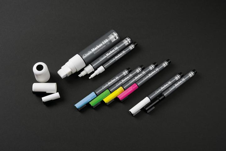Produktbild Sigel Artverum Kreidemarker 20 Rund (1-2 mm) (Schwarz, 2 mm, 2 x)
