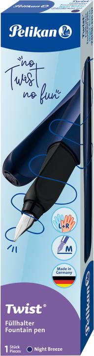 Produktbild Pelikan Füller Twist Night Breeze (Schwarz, Navy, 1 x)