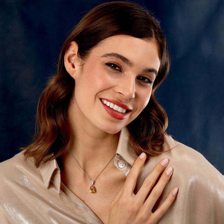 Produktbild Morellato Delicate silver necklace with zircons Tesori SAIW193 (Silber 925)