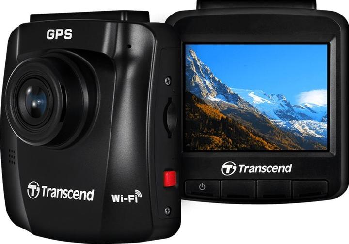 Actual product image Transcend DrivePro 250 (Built-in display, GPS receiver, Bluetooth, Wi-Fi, WQHD)