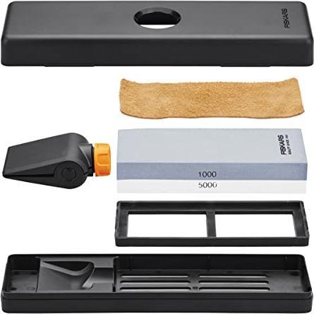 Produktbild Fiskars Wetzstein Premium-Set zum Schärfen von Messern