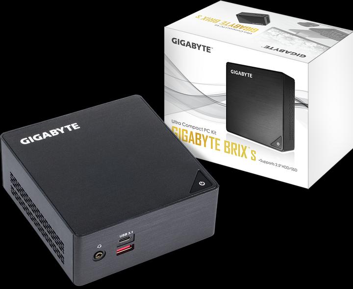 Actual product image Gigabyte Brix GB-BKi5HA-7200 (Intel Core i5-7200U)
