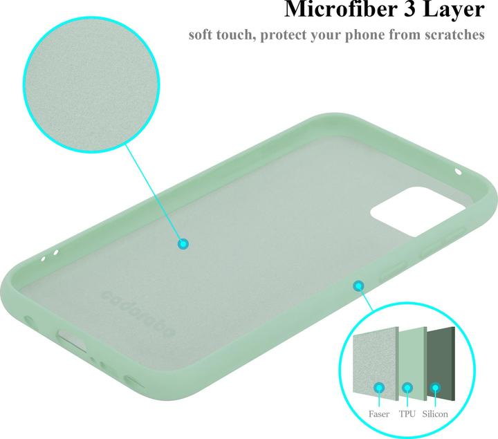 Actual product image Cadorabo TPU Liquid Silicone Case Cover (Samsung Galaxy A81)